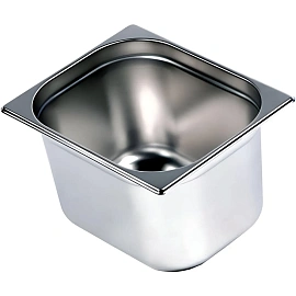 Гастроемкость (1/2x200мм), нерж. сталь AISI201, толщина 0,7мм,325x265x200мм