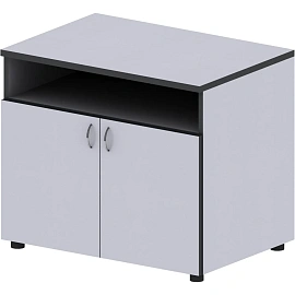 Тумба Агат для оргтехники (серый, 800x550x680 мм)