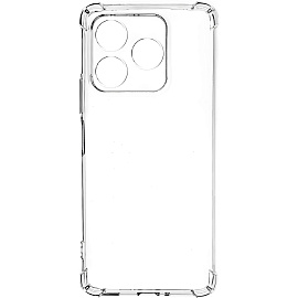 Чехол накладка PERO силикон для Xiaomi Redmi Note 14 прозрачн