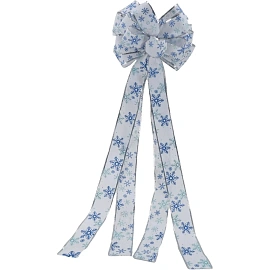Бант текстильный Magic Time 95 см бирюзовый