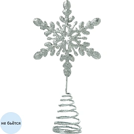 Верхушка на елку Новогоднее украшение -  10,5x4,4x19,5см арт.89022