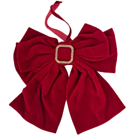 Бант декоративный, украшение из полиэстера / 17,5х19х2см арт.94602