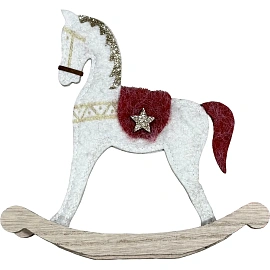 Украшение Magic Time Лошадка полиэстер/МДФ