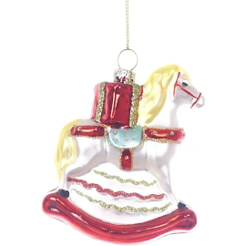 Украшение новогоднее Лошадка-качалка, L8 W2,5 H10 см, 826444