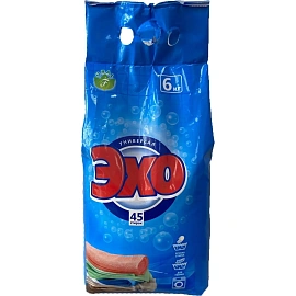 Порошок стиральный ЭХО 6000 гр