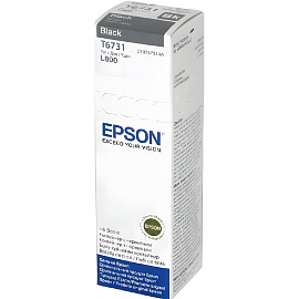 Чернила Epson T6731 C13T67314A/C13T673198 черные оригинальные