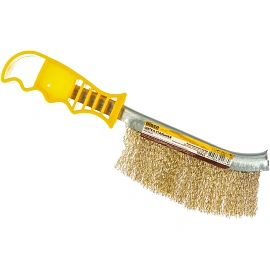 Щётка Бибер 70965 стальная с пластмассовой ручкой (тов-076240)