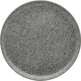 Тарелка мелкая FLAT Shape GRAY 26см Oxford 136446, AO02-1C06