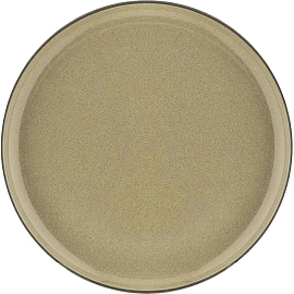 Тарелка обеденная Oxford Flat Shape Ocre керамика 26 см охра