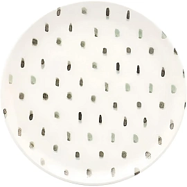 Тарелка мелкая FLAT Shape SAMAMBAIA 20см Oxford 136233, AO03-1C01