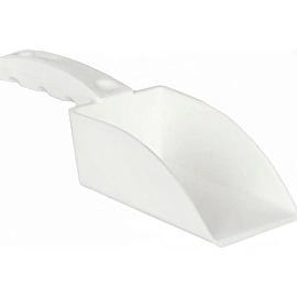 Совок Ringa ручной пластмассовый, бесшовный, 0,2л, 210мм, бел._FSS1W