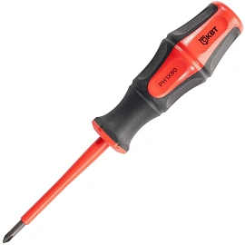 Отвертка диэлектрическая PH1x80 серия ПРОФИ (КВТ) 78611