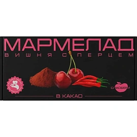 Мармелад Сладбери желейный вишня красный перец, 190г