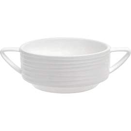 Бульонница TUDOR ENGLAND Royal Circle 320мл с ручками,TU2311-1