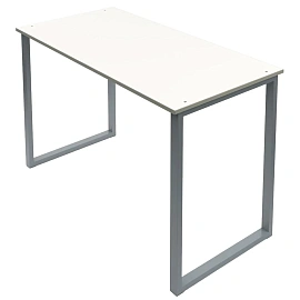 Парта МЕТ_Стол ученич.на прямоуг. Тр. 1200х600х760мм белый/серый НОВ