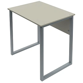 Парта МЕТ_Стол ученич. на прямоуг. Тр. 800х600х760мм серый НОВ