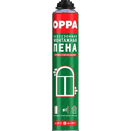 Пена монтажная OPPA профессиональная всесезонная 750 мл