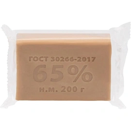 Мыло хозяйственное 65% 200 гр флоу пак