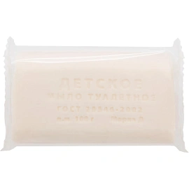 Мыло туалетное Детское 100 гр флоу пак