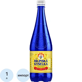 Вода минеральная Bilinska Kyselka лечеб-стол питьевая газ ПЭТ 1л