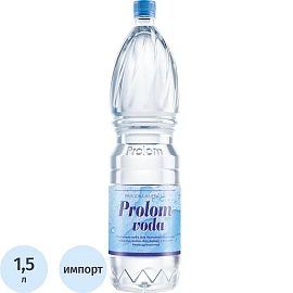 Вода питьевая Prolom voda негазированная 1.5 л