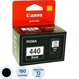 Картридж струйный Canon PG-440 5219B001 черный оригинальный