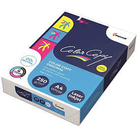 Бумага для цветной лазерной печати Color Copy (А4, 250 г/кв.м, 125 листов)