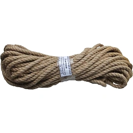 Веревка джутовая (10 мм х 20 м)