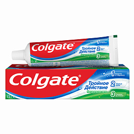 Зубная паста Colgate Тройное действие Натуральная мята 50 мл