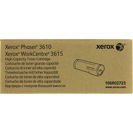 Картридж лазерный Xerox 106R02732 черный оригинальный повышенной емкости
