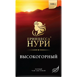 Чай листовой черный Принцесса Нури Высокогорный 100 г