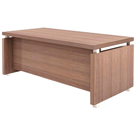 Стол руководителя письменный Комус Мебель Easy Director M88 (дуб шамони темный, 1600х900х780 мм)