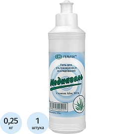 Гель для УЗИ Гельтек Медиагель Aloe Vera 250 г в бутылке