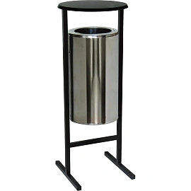 Урна для улицы СтритЛайн 36 л стальная (51x30 см)