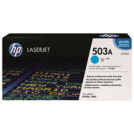 Картридж лазерный HP 503A Q7581A голубой оригинальный