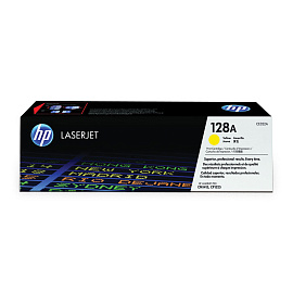 Картридж лазерный HP 128A CE322A желтый оригинальный