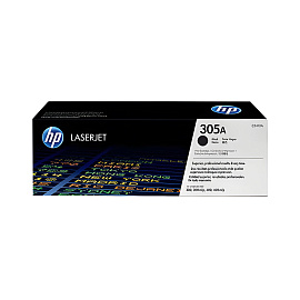 Картридж лазерный HP 305A CE410A чёрный оригинальный