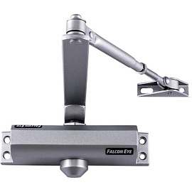 Доводчик дверной Falcon Eye FE-B4W до 85 кг серебристый (00-00018079)