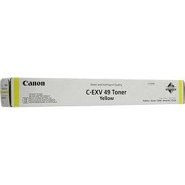Картридж лазерный Canon C-EXV49 8527B002 желтый оригинальный