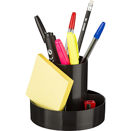 Набор канцелярский настольный Выбор есть (Attache Economy) пластиковый 10 предметов черный