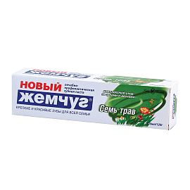 Зубная паста Новый Жемчуг Семь трав 100 мл