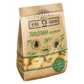 Сушки Nina Farina Тараллини 180 г