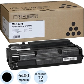 Картридж лазерный Ricoh SP 311XE 821242 черный оригинальный повышенной емкости