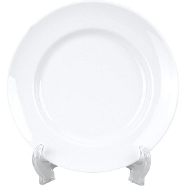 Тарелка десертная Добрушский фарфоровый завод фарфор 20 см белая