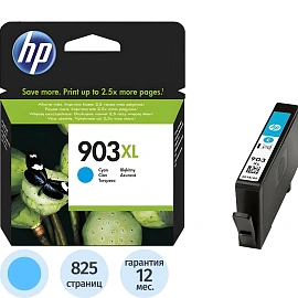 Картридж струйный HP 903XL T6M03AE голубой оригинальный повышенной емкости
