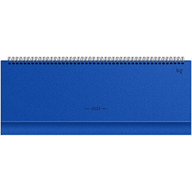 Планинг датированный 2025г., 64л., 330*130мм, балакрон, BG "Ariane. Blue