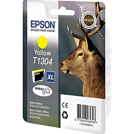 Картридж струйный Epson T1304 C13T13044012 желтый оригинальный повышенной емкости