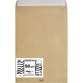 Пакет Multipack E4 (300x400 мм) из крафт-бумаги 100 г/кв.м стрип до 250 листов (50 штук в упаковке)