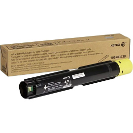 Картридж лазерный Xerox 106R03746 желтый оригинальный повышенной емкости