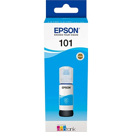 Чернила Epson 101 C13T03V24A голубые оригинальные